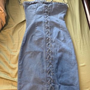 FASHION NOVA jeans dress size M
